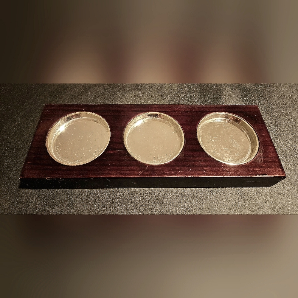 3 candle holder
